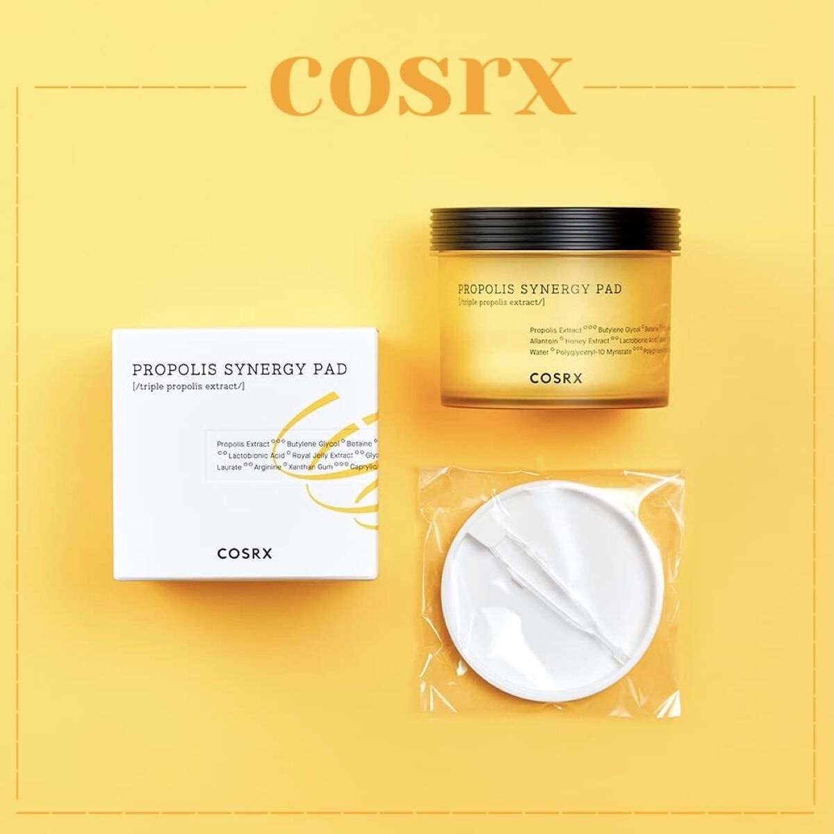 フルフィットプロポリスシナジーパッド/COSRX/トナーパッドを使ったクチコミ（1枚目）