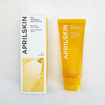リアルカレンデュラピールオフパック/APRILSKIN/ピーリングを使ったクチコミ(1枚目)