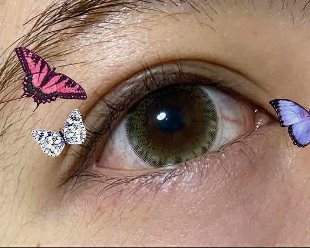 ハニードロップス/HONEY DROPS/カラーコンタクトレンズを使ったクチコミ(3枚目)