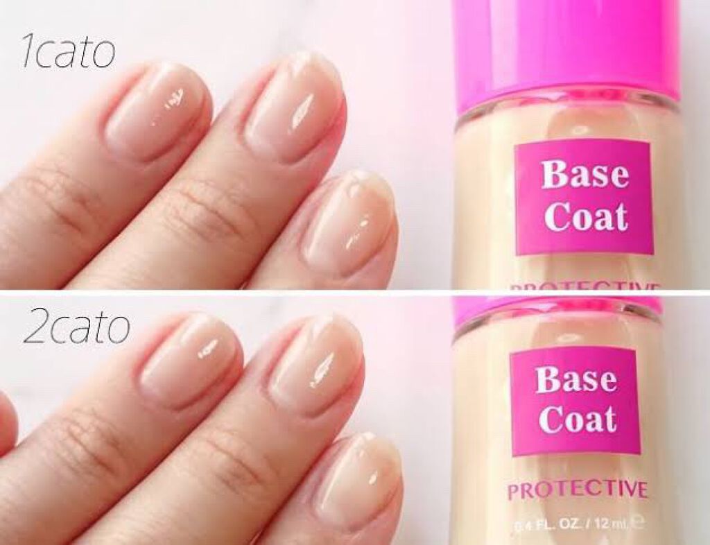 ウィンマックス ネイルケアシリーズ ベースコート/DAISO/ネイルベースコートを使ったクチコミ（2枚目）