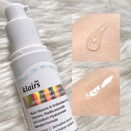 フレッシュリージュースドビタミンチャージングセラム(30ml)/Klairs/美容液を使ったクチコミ(2枚目)