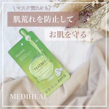 \ マスクと乾燥で荒れやすい肌に /
𓍯ティーツリーエキスのマスク🌿 𓍯


𓈒𓏸𓐍 MEDIHEAL 𓈒𓏸𓐍
ティーツリーケアソルーション
アンプルマスクJEX 


乾燥や気温の変化、外部環境から肌