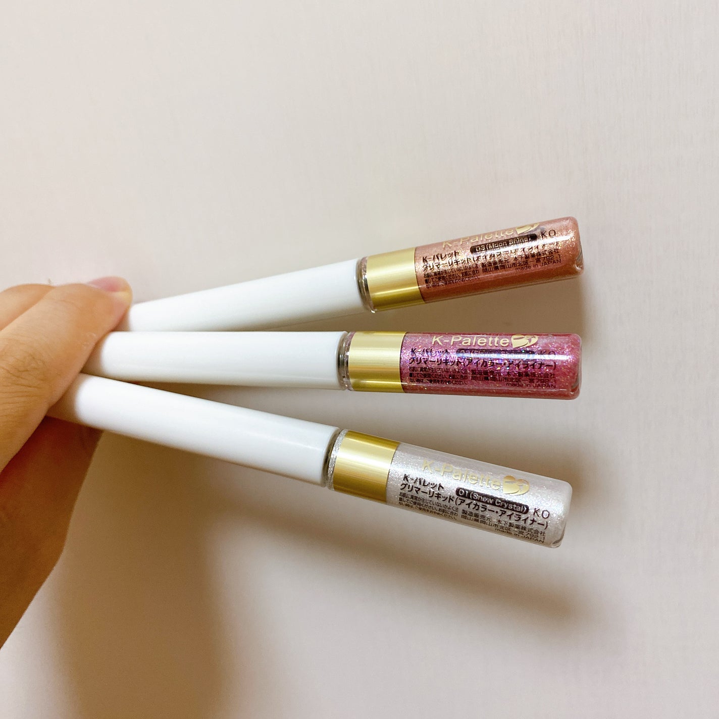グリマーリキッド/K-パレット/グリッターを使ったクチコミ(4枚目)