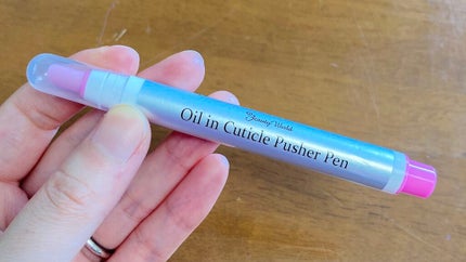 オイルインキューティクルプッシャーペン/ビューティーワールド/ネイル用品を使ったクチコミ(1枚目)