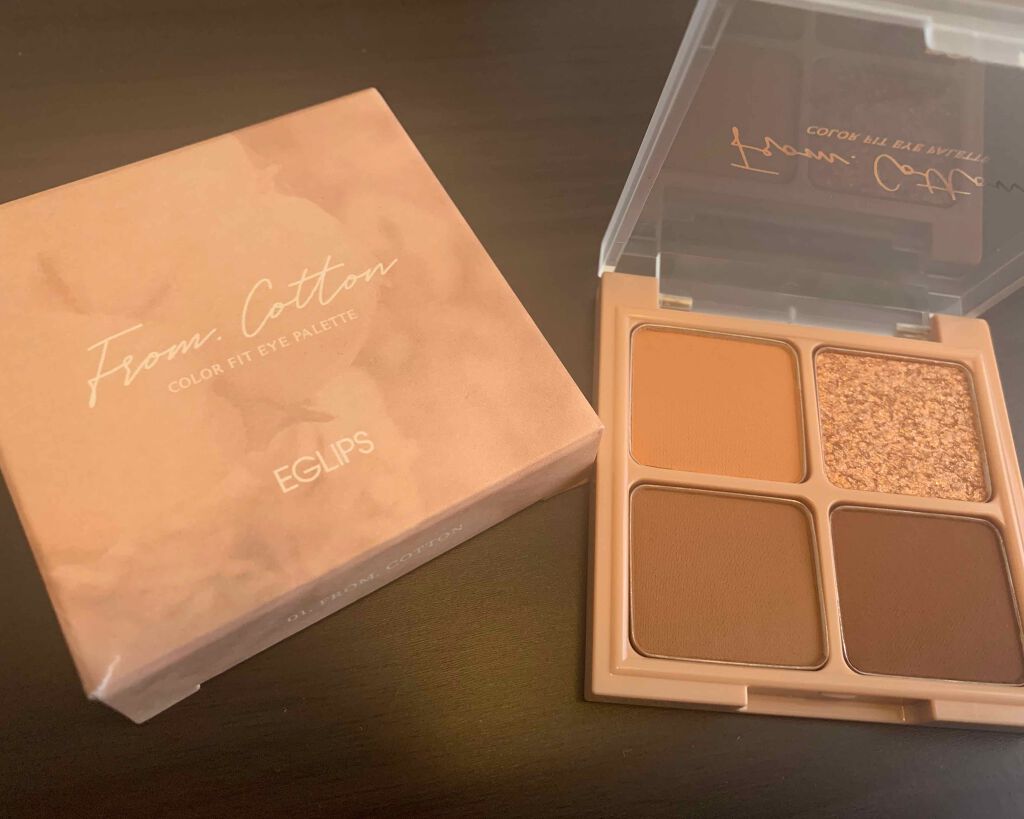 カラーフィット アイパレット/EGLIPS/アイシャドウパレットを使ったクチコミ(1枚目)