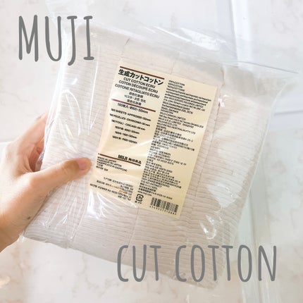 生成カットコットン/無印良品/コットンを使ったクチコミ(1枚目)