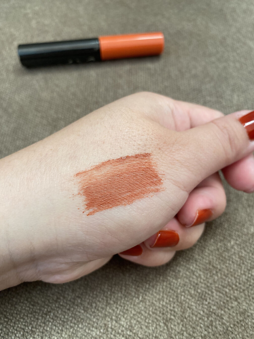 &be アイブロウマスカラ オレンジブラウン/＆be/眉マスカラを使ったクチコミ（2枚目）