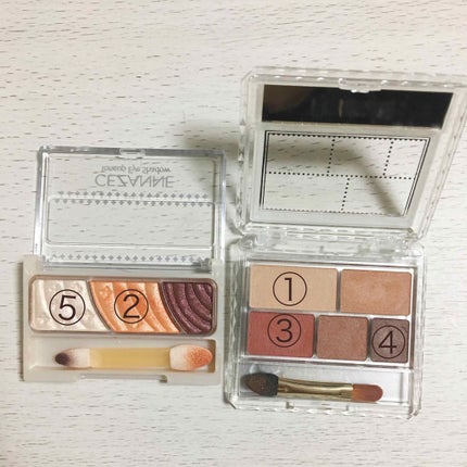 パーフェクトマルチアイズ/キャンメイク/アイシャドウパレットを使ったクチコミ(2枚目)