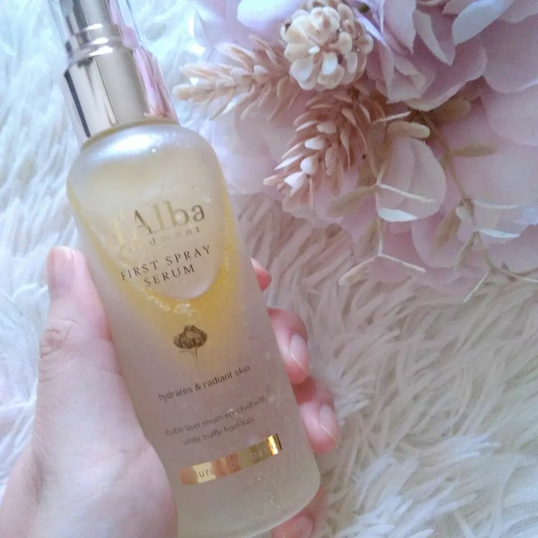 ダルバ ホワイトトリュフファーストスプレーセラム/ダルバ/ミスト状化粧水を使ったクチコミ（2枚目）