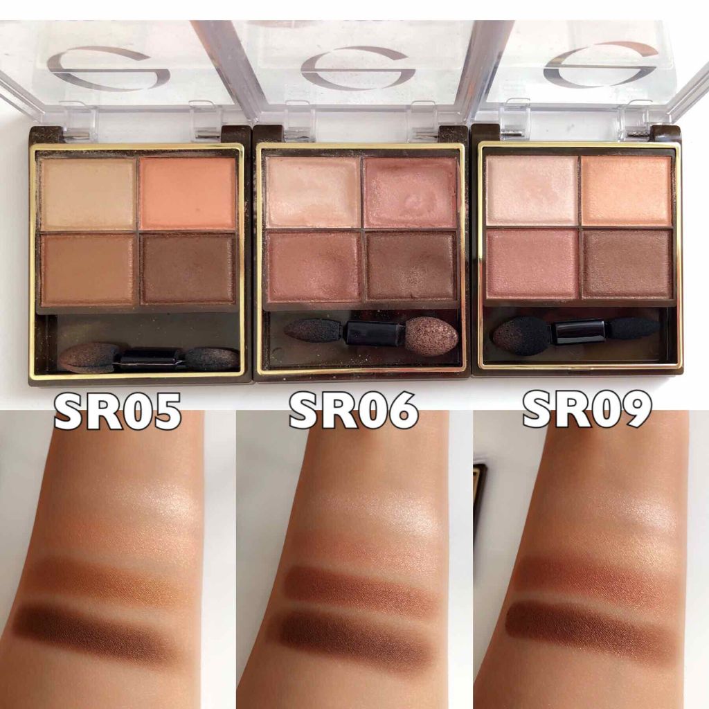 スキニーリッチシャドウ/excel/アイシャドウパレットを使ったクチコミ(3枚目)