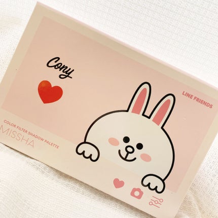 カラーフィルターシャドウパレット(ラインフレンズエディション) No.6/MISSHA/アイシャドウパレットの画像