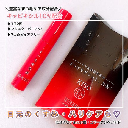 ミバエルアイラッシュセラムCA/KISO/まつげ美容液を使ったクチコミ(2枚目)