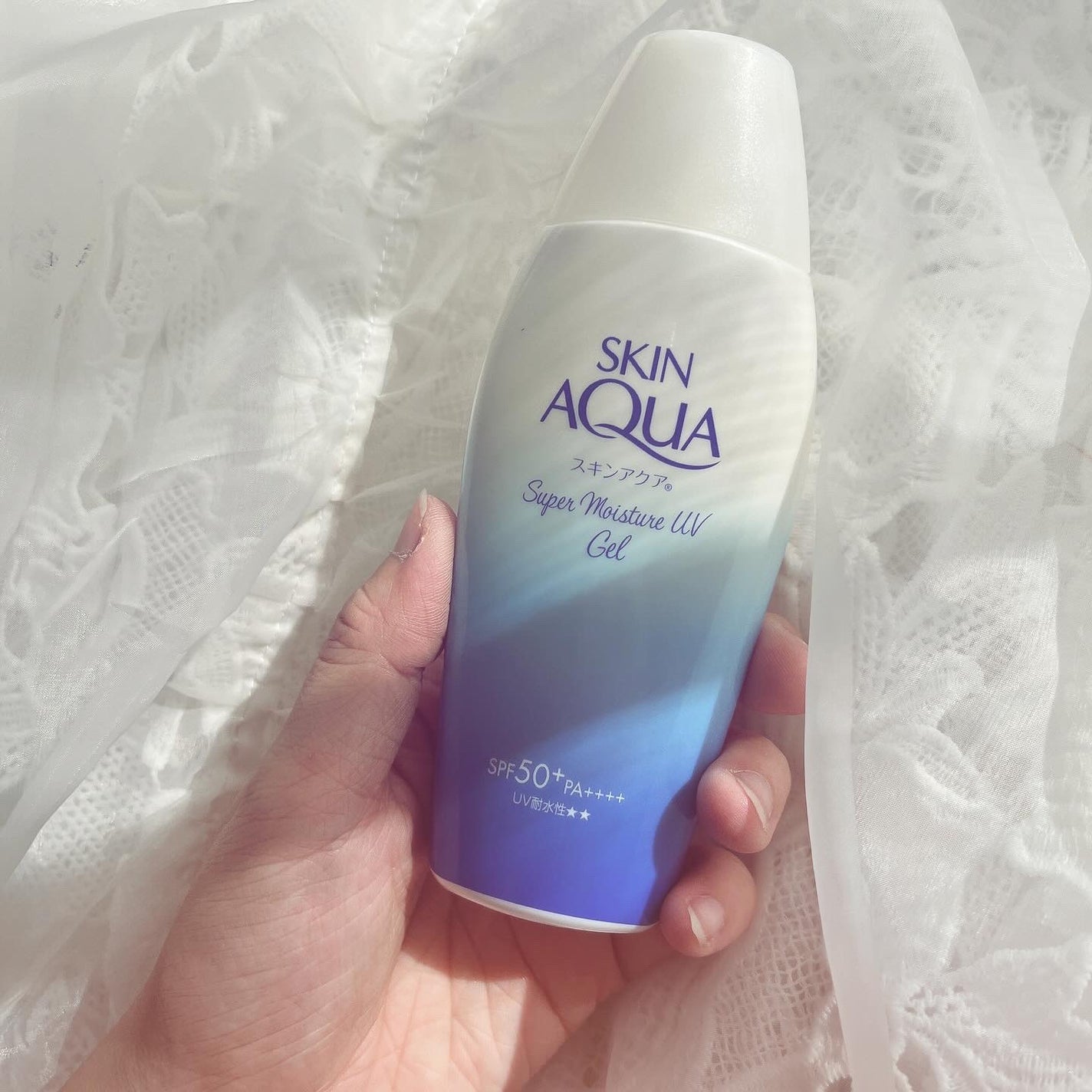 スキンアクア スーパーモイスチャージェル/スキンアクア/日焼け止めジェルを使ったクチコミ(2枚目)
