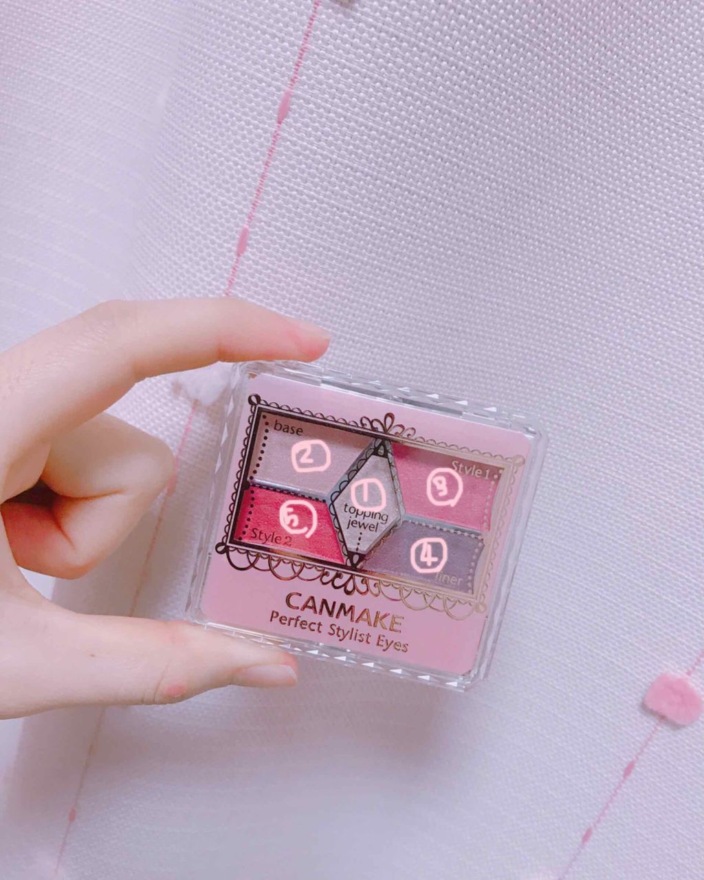 【旧品】パーフェクトスタイリストアイズ/キャンメイク/アイシャドウパレットを使ったクチコミ（3枚目）