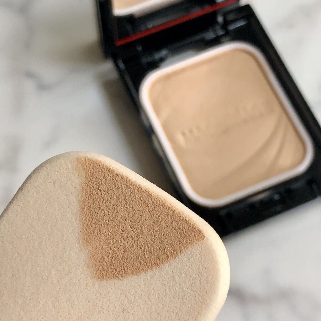 ドラマティックパウダリー EX オークル10/マキアージュ/パウダーファンデーションを使ったクチコミ（3枚目）