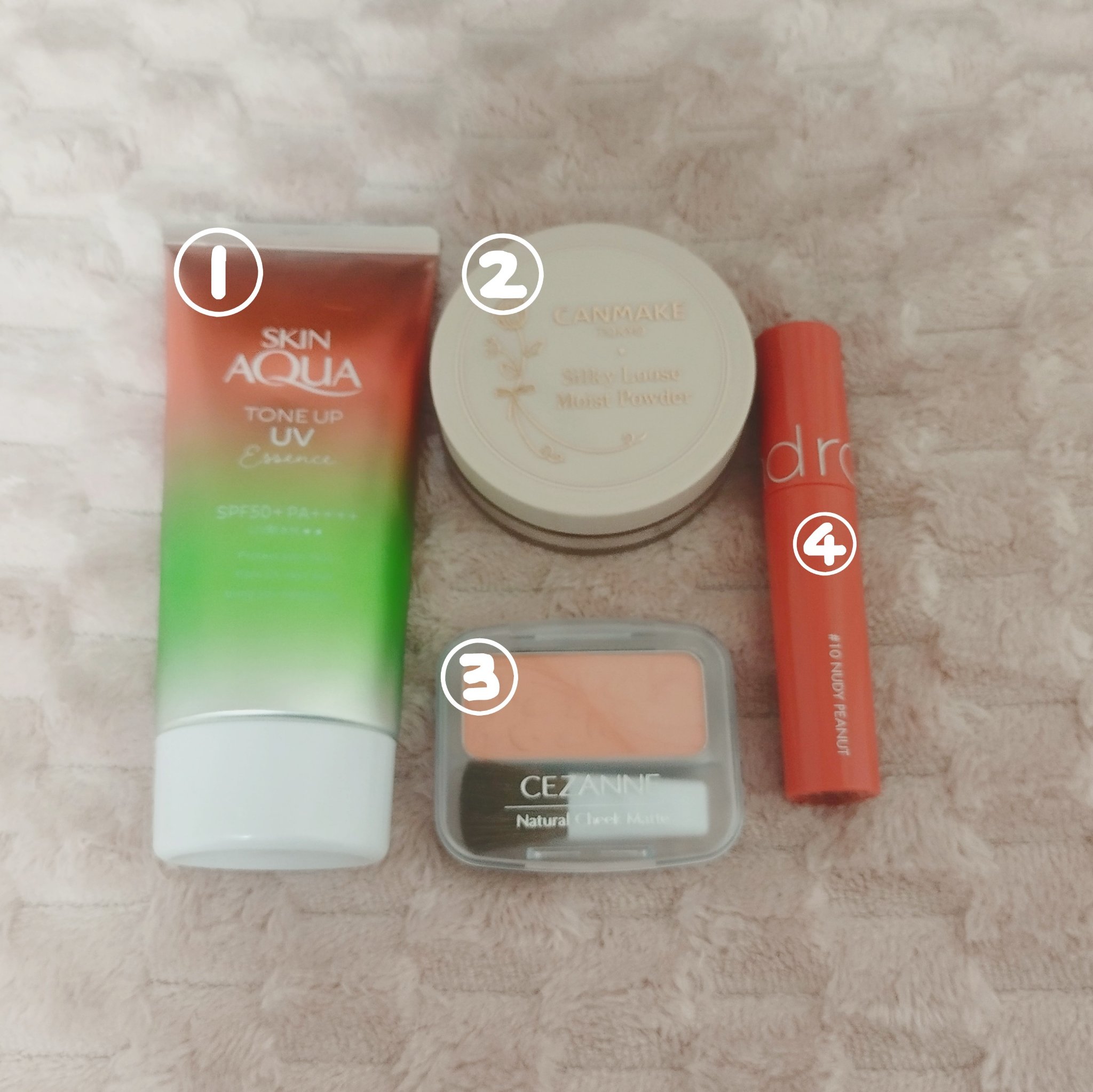 ナチュラル チークN/CEZANNE/パウダーチークを使ったクチコミ（2枚目）