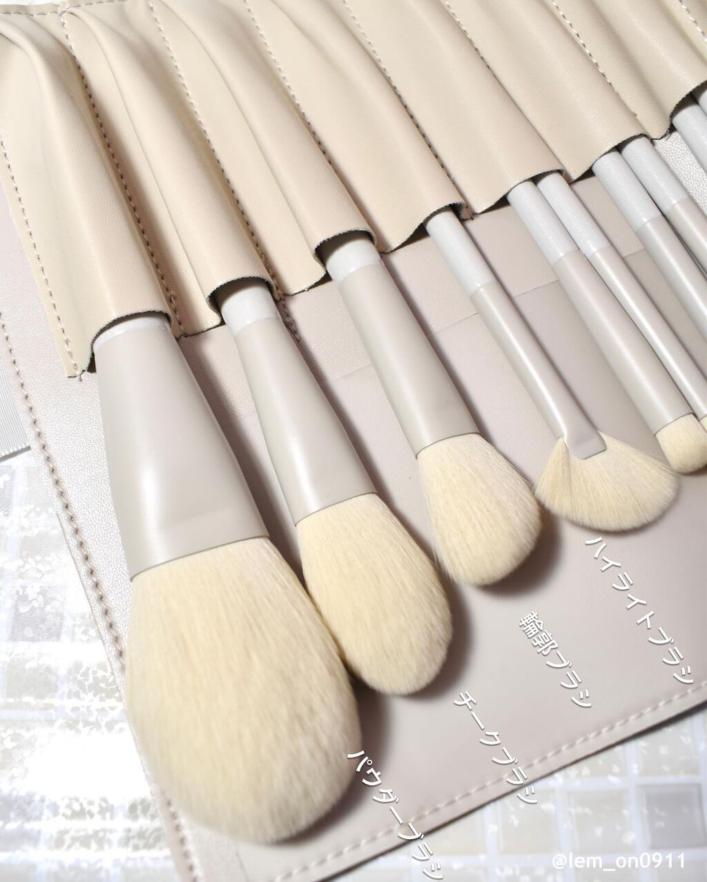 メイクブラシセット/Rownyeon/メイクブラシを使ったクチコミ（3枚目）