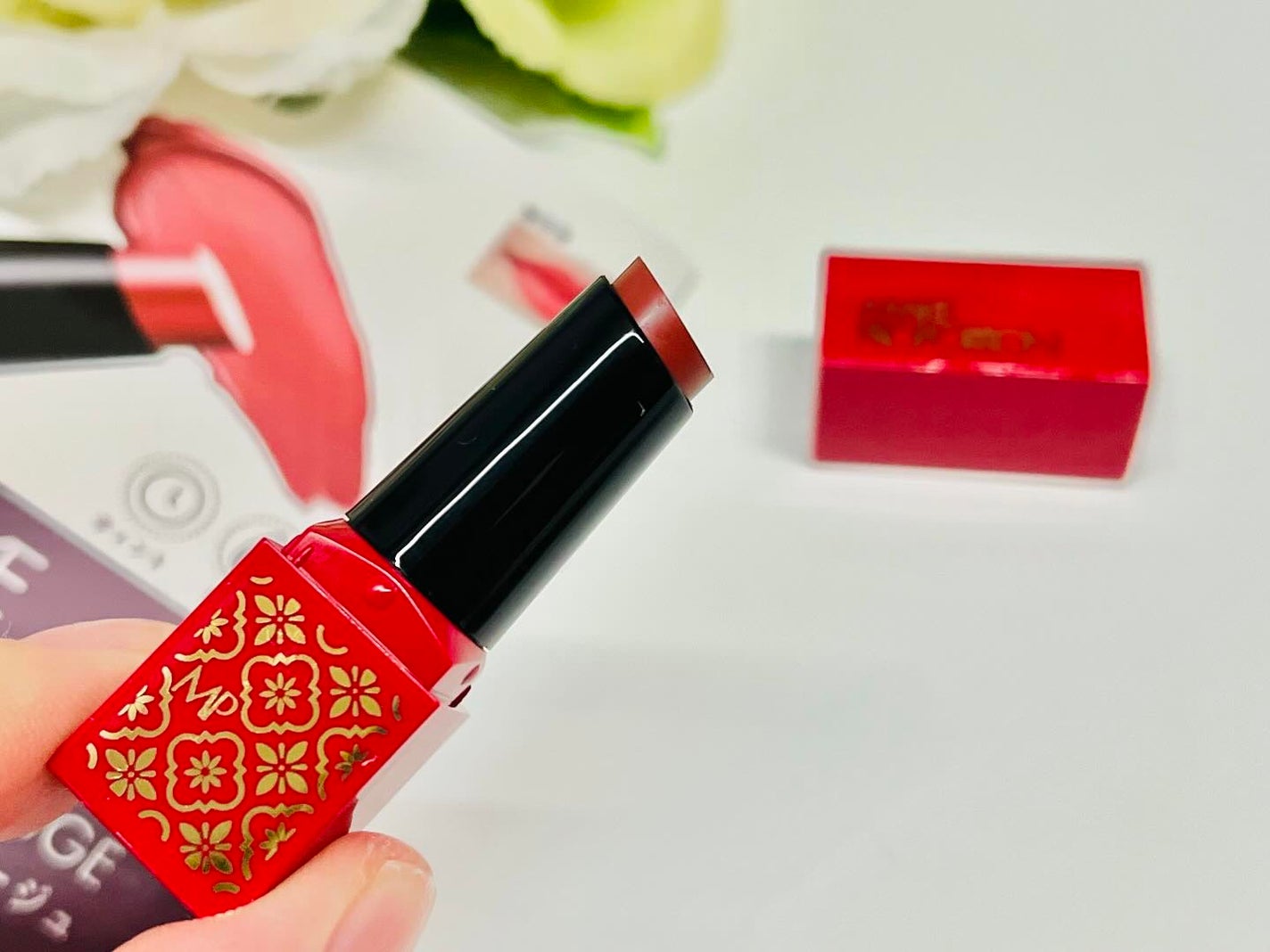 ミニティントルージュ/メイクプロポーション/リップティントを使ったクチコミ(3枚目)