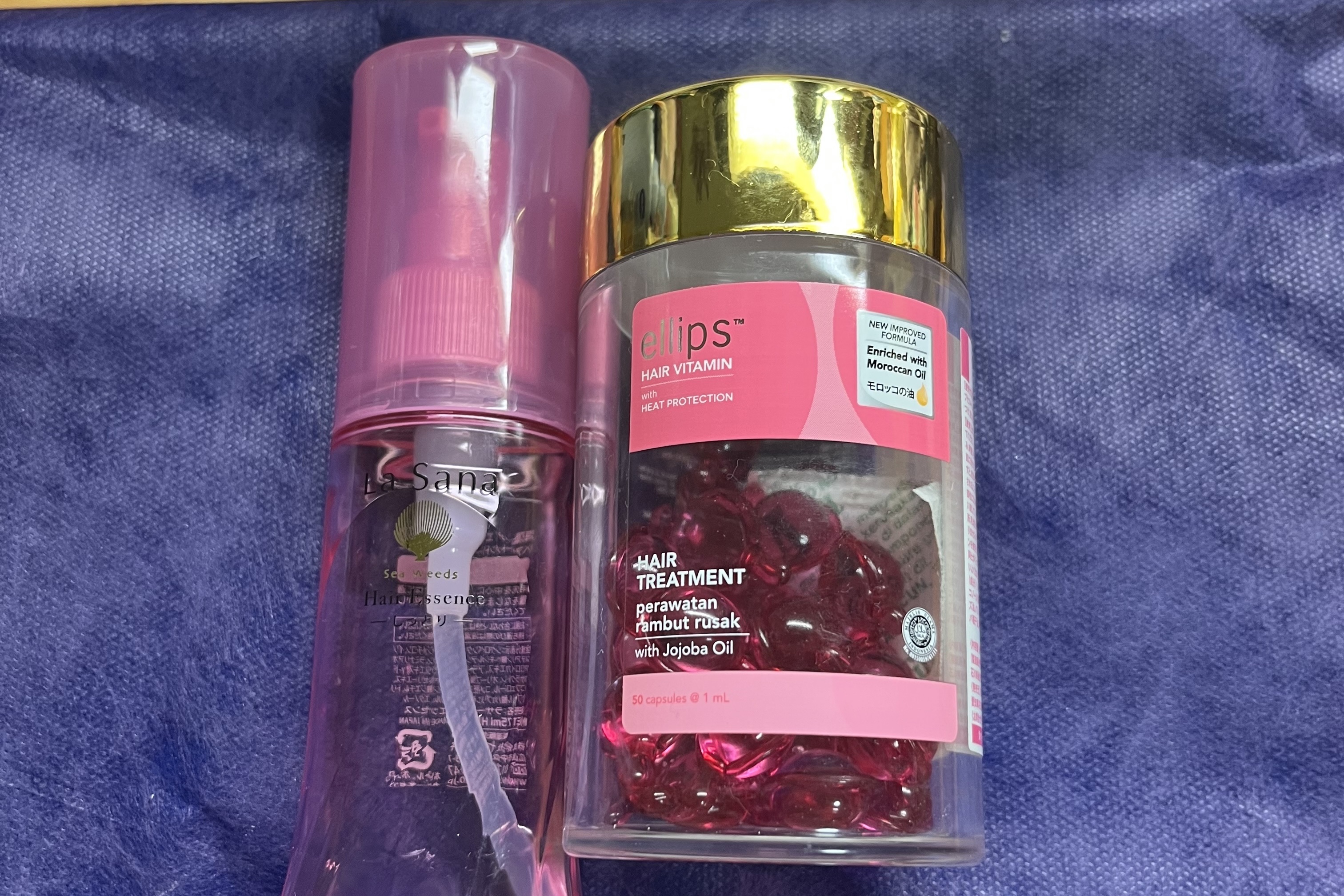 ヘアーオイル【トリートメント】/ellips/ヘアオイルを使ったクチコミ（3枚目）