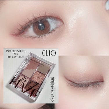 プロ アイパレット ミニ/CLIO/アイシャドウパレットを使ったクチコミ（2枚目）