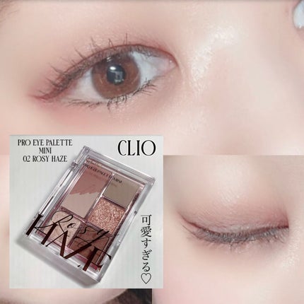 プロ アイパレット ミニ/CLIO/アイシャドウパレットを使ったクチコミ(2枚目)
