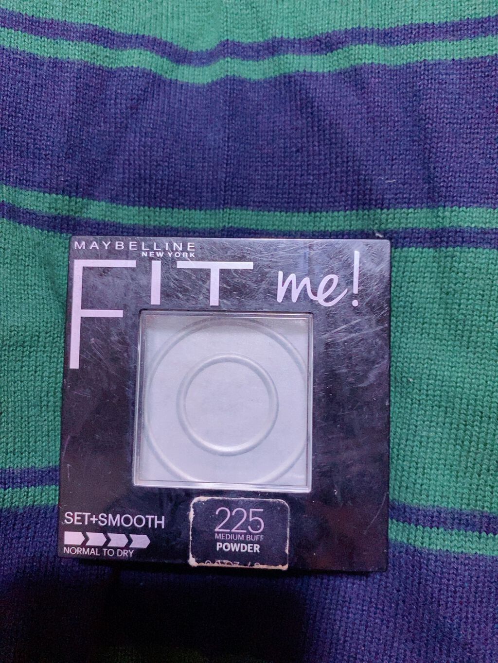 フィットミー パウダー M 225 ピンク オークル/MAYBELLINE NEW YORK/プレストパウダーを使ったクチコミ（1枚目）