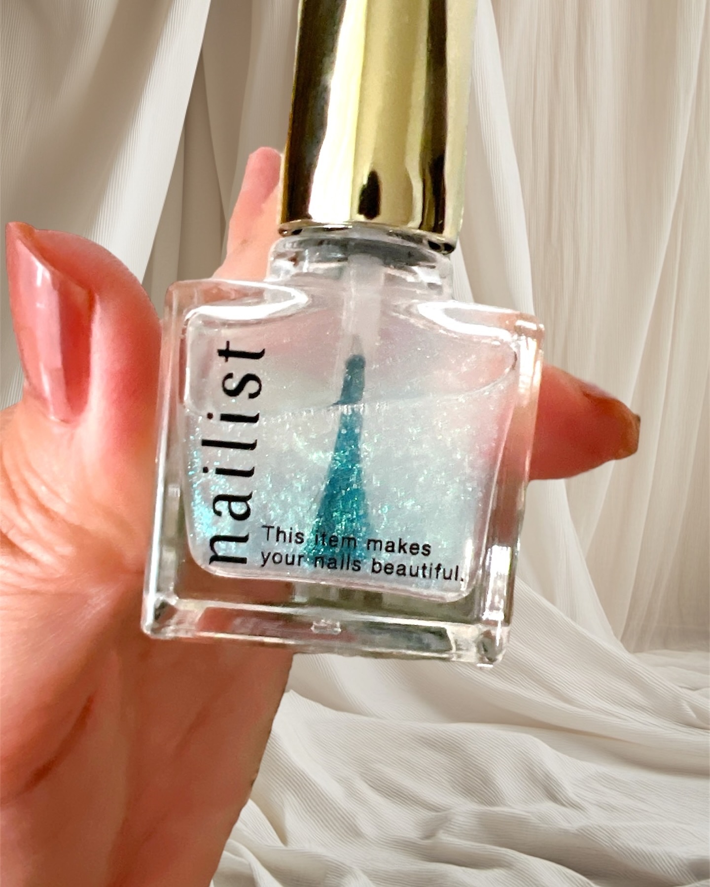 クイッククリスタルコートⅡ 10ml(パール)/ネイリスト/ネイルトップコートを使ったクチコミ（3枚目）