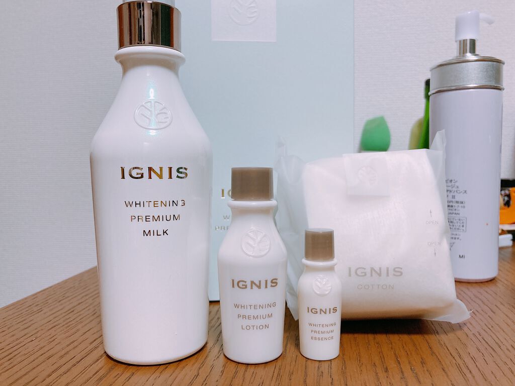 ホワイトニング プレミアム ミルク/IGNIS/乳液を使ったクチコミ(1枚目)