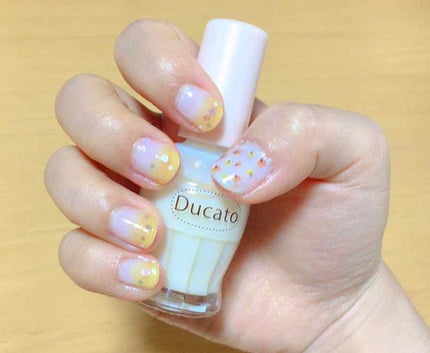 しずくネイルシール/キャンドゥ/ネイルシールを使ったクチコミ(1枚目)