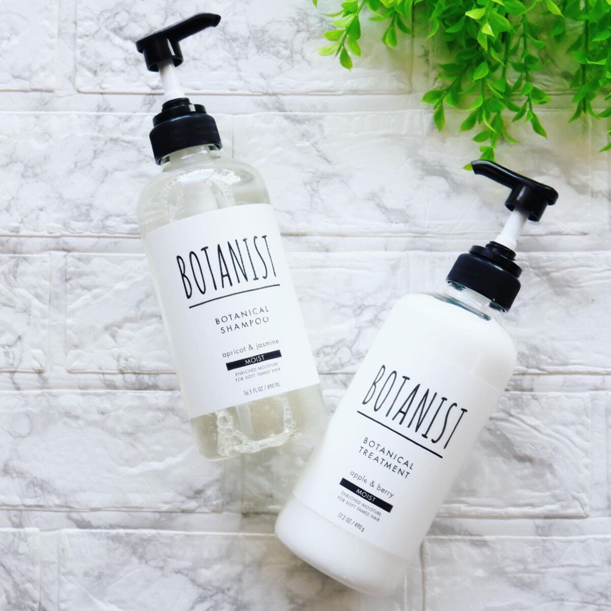 ボタニカルシャンプー/トリートメント(モイスト) /BOTANIST/シャンプー・コンディショナーを使ったクチコミ(1枚目)