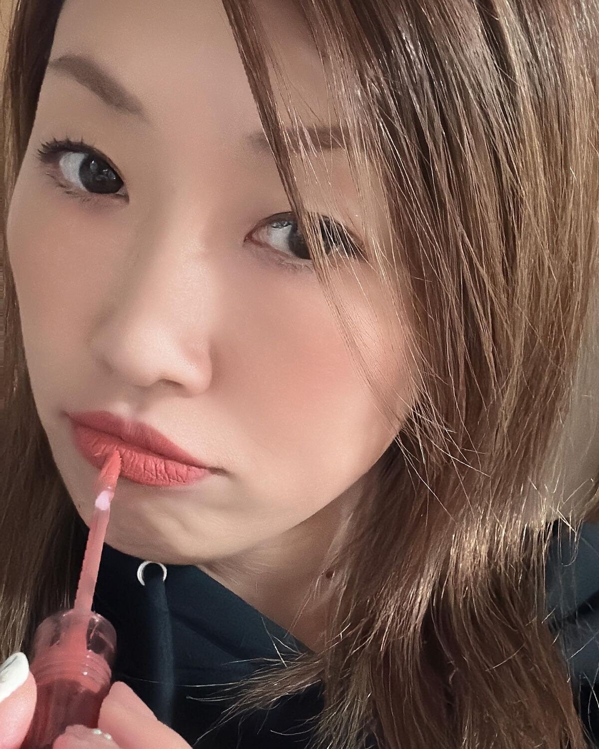 kumi◡̈*.k222 on LIPS 「ETUDE フィクシングティント色はローズラテを使用してみまし..」(5枚目)