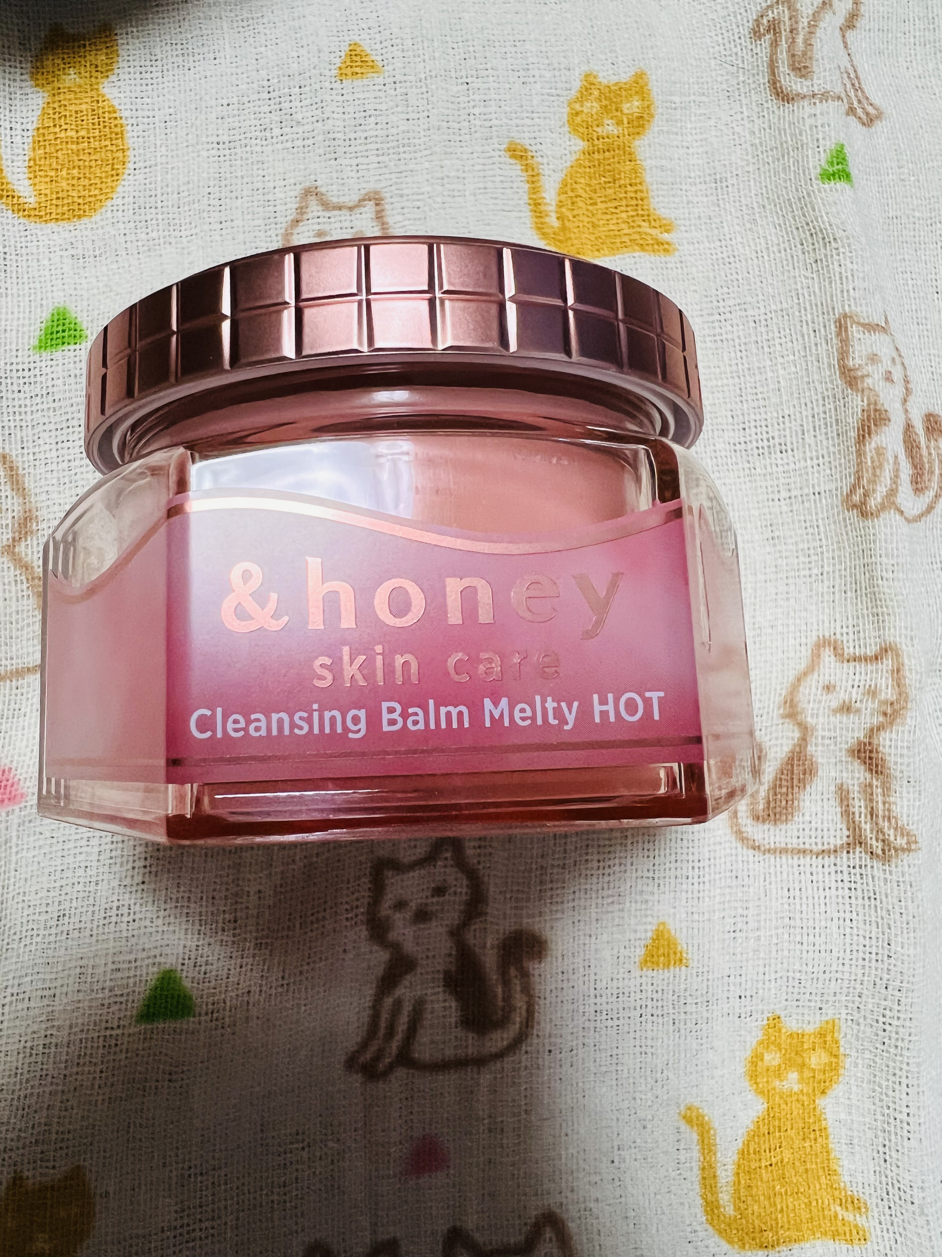 &honey クレンジングバーム メルティ ホット/&honey/クレンジングバームを使ったクチコミ（1枚目）