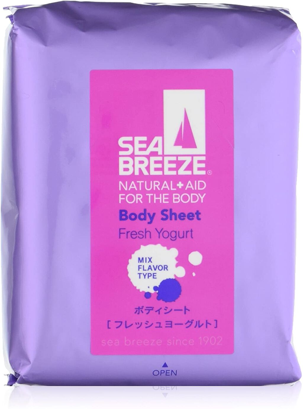 ボディシート ミックスフレーバータイプ フレッシュヨーグルト シーブリーズ