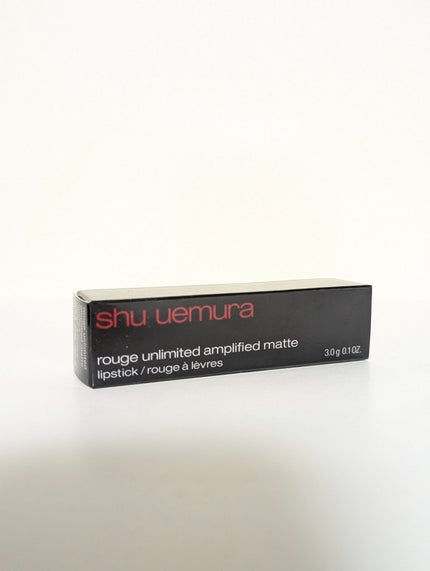 ルージュ アンリミテッドアンプリファイド マット/shu uemura/口紅を使ったクチコミ(4枚目)