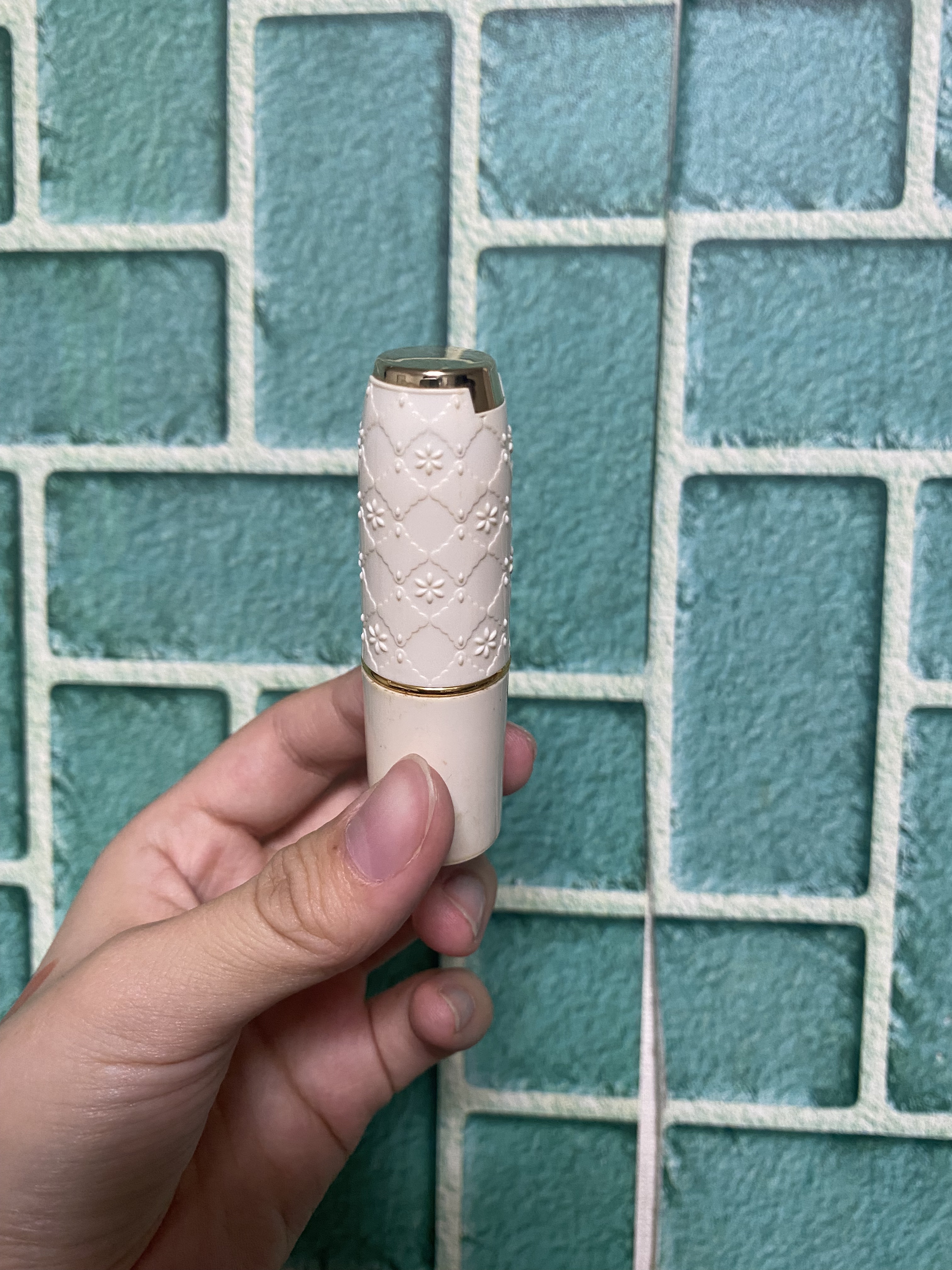 ラスティング リップカラーN 105 ブラウン系/CEZANNE/口紅を使ったクチコミ（2枚目）