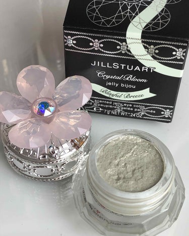 ジルスチュアート クリスタルブルーム ジェリービジュー 10 Blissful Breeze/JILL STUART/ジェル・クリームアイシャドウを使ったクチコミ（2枚目）