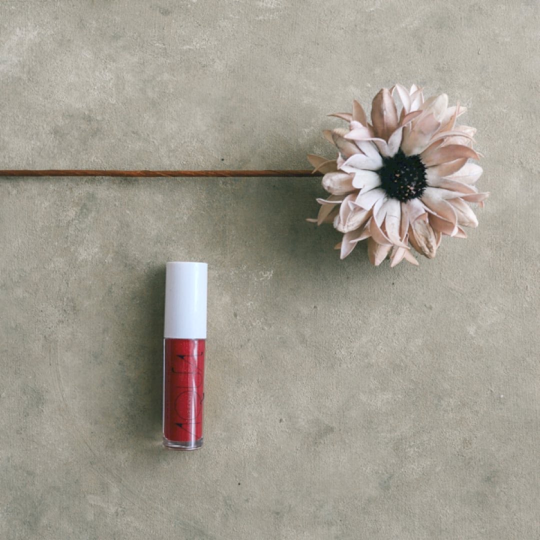 オーガニックリップアップルージュ/アクア・アクア/リップグロスを使ったクチコミ(2枚目)