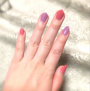 ナチュラルネイルカラーn デュカートの口コミ デュカートのマニキュアを交互に塗りました By Neko 脂性肌 Lips