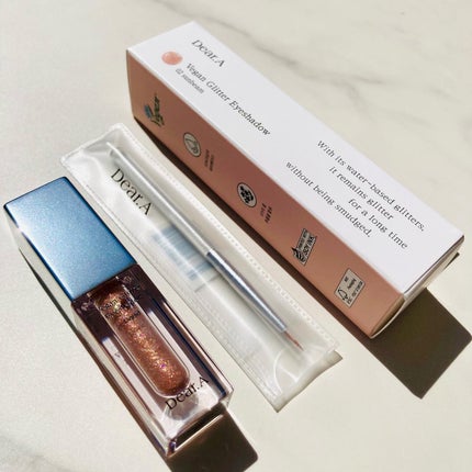 グリッターアイシャドウ/Dear.A/グリッターを使ったクチコミ(9枚目)