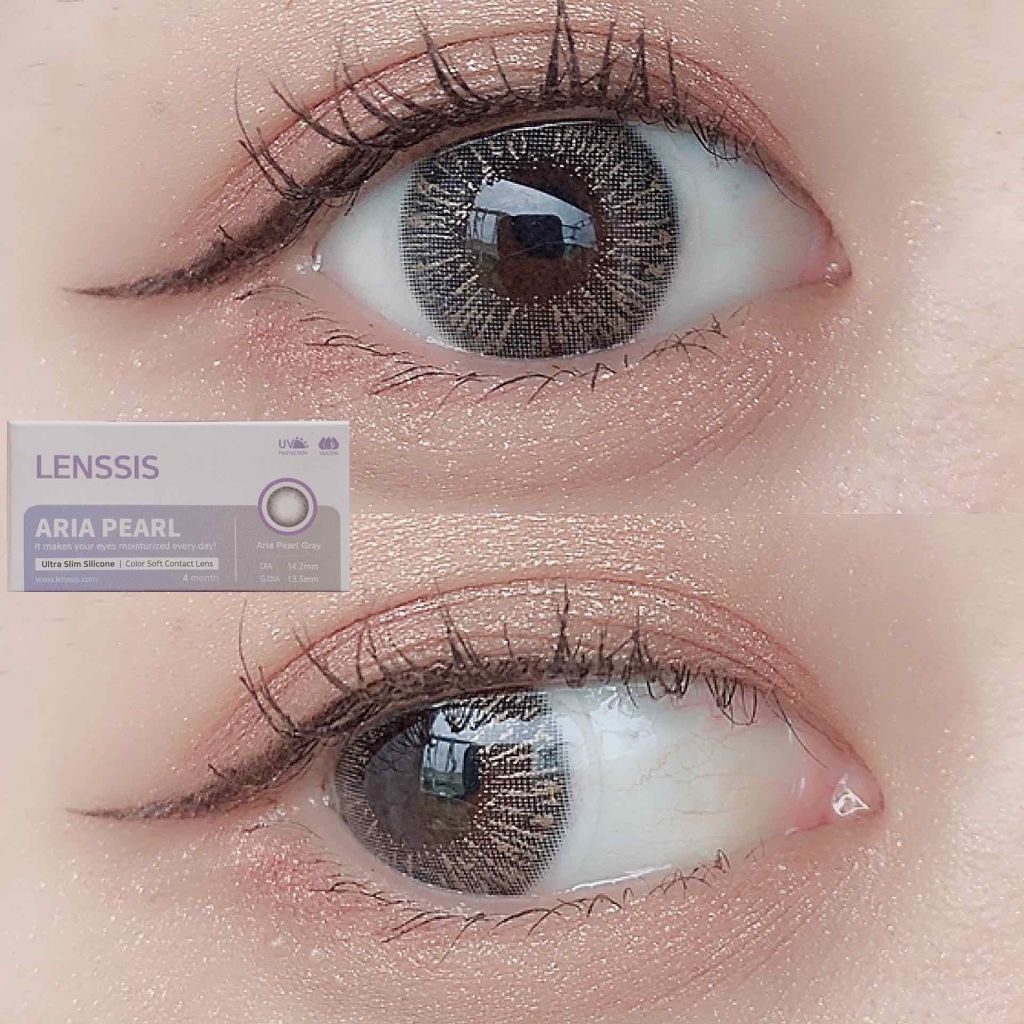アリアパールシリーズ/LENSSIS/カラーコンタクトレンズを使ったクチコミ(1枚目)