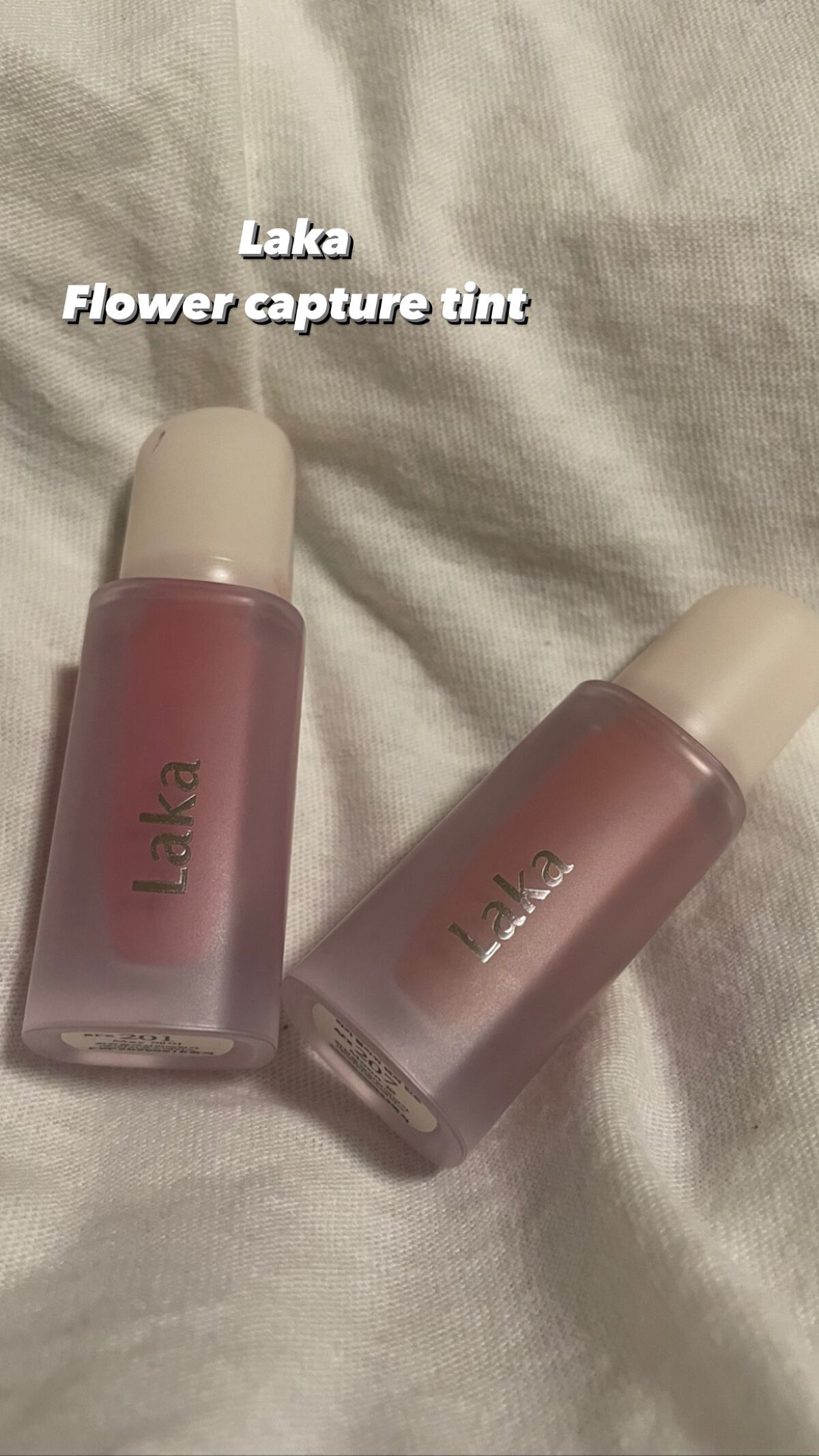 フラワーキャプチャーティント/Laka/口紅を使ったクチコミ（1枚目）
