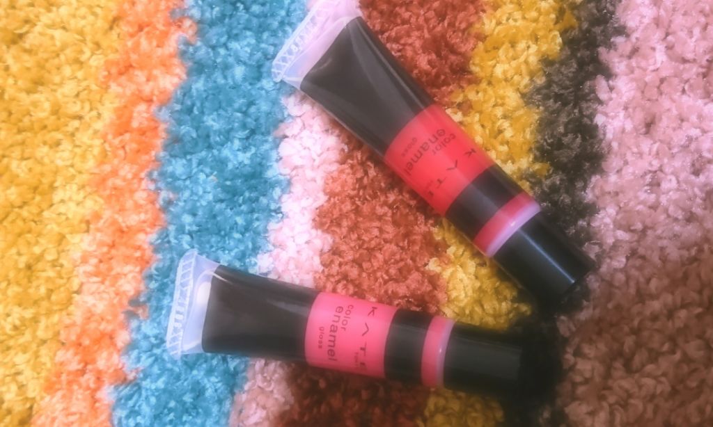 カラーエナメルグロス/KATE/リップグロスを使ったクチコミ(1枚目)