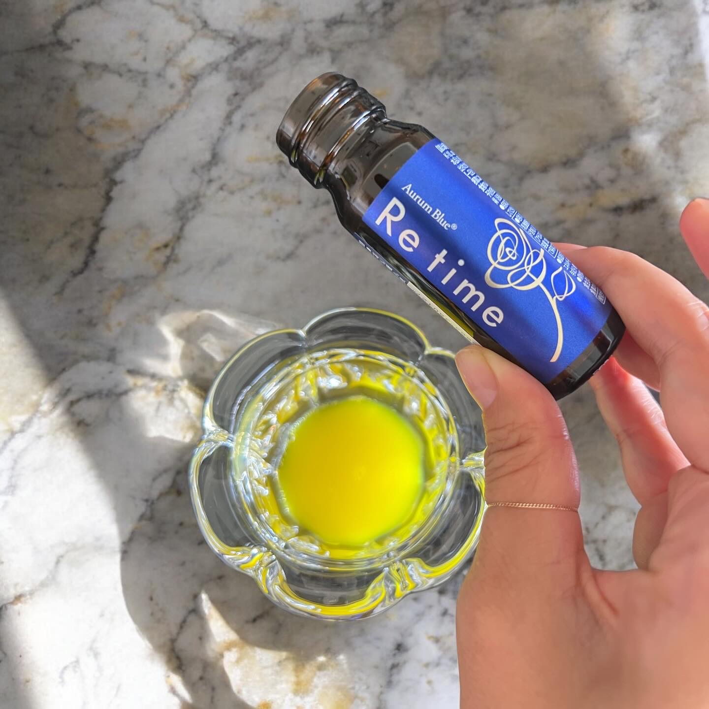 Re time ブルーローズドリンク/オーラムブルー/美容ドリンクを使ったクチコミ（1枚目）