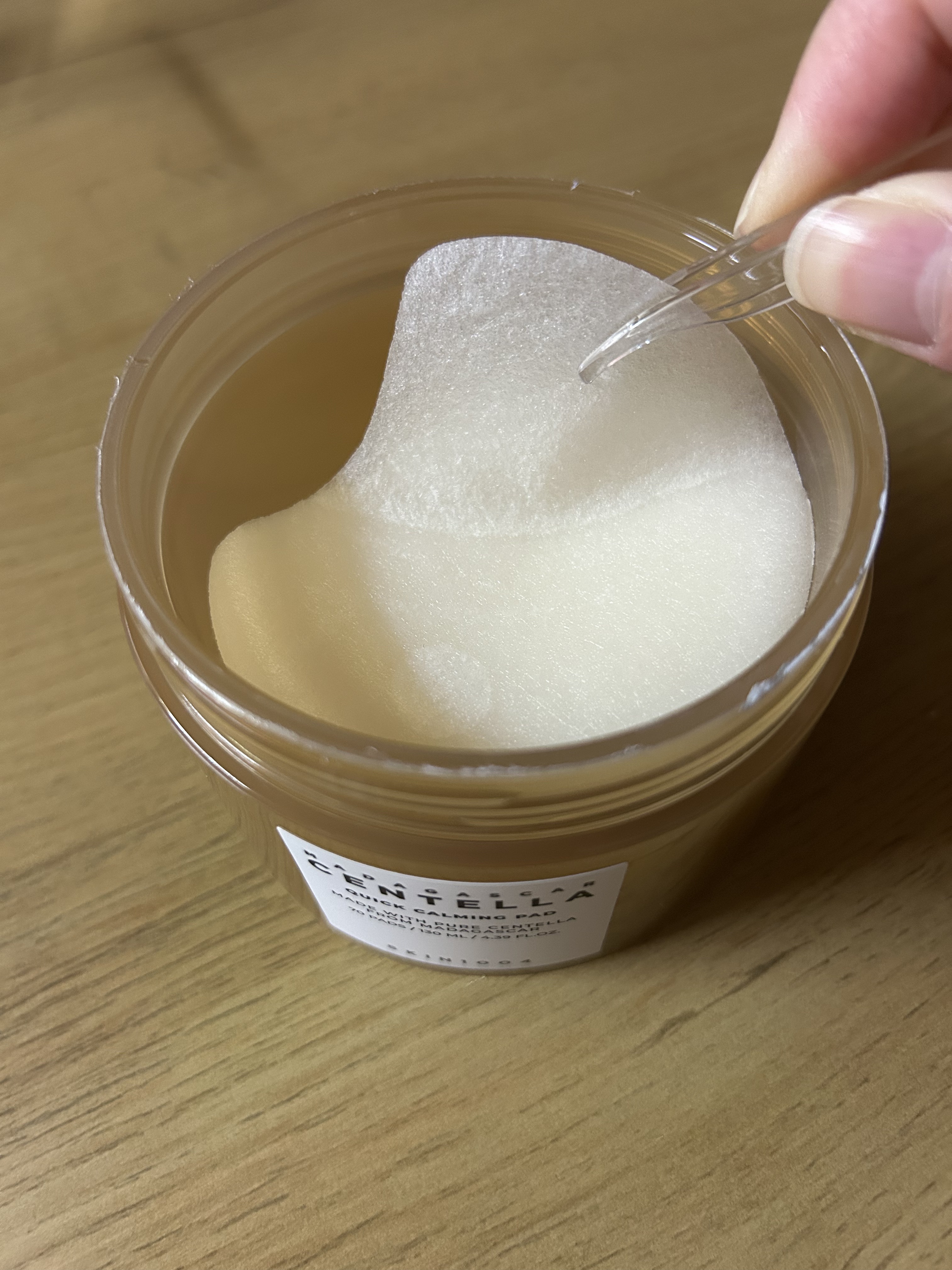 センテラ クイックカーミングパッド/SKIN1004/トナーパッドを使ったクチコミ（2枚目）