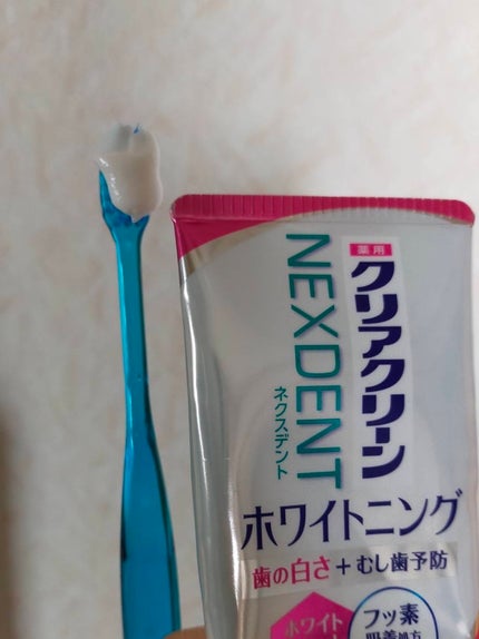 クリアクリーンホワイトニング 薬用ハミガキ/クリアクリーン/歯磨き粉を使ったクチコミ(3枚目)