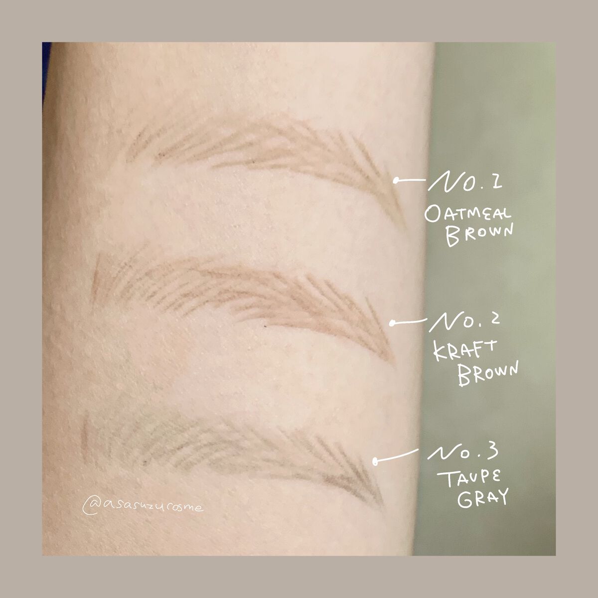 シェイパーディファイニングアイブロウペンシル/unleashia/アイブロウペンシルを使ったクチコミ(3枚目)