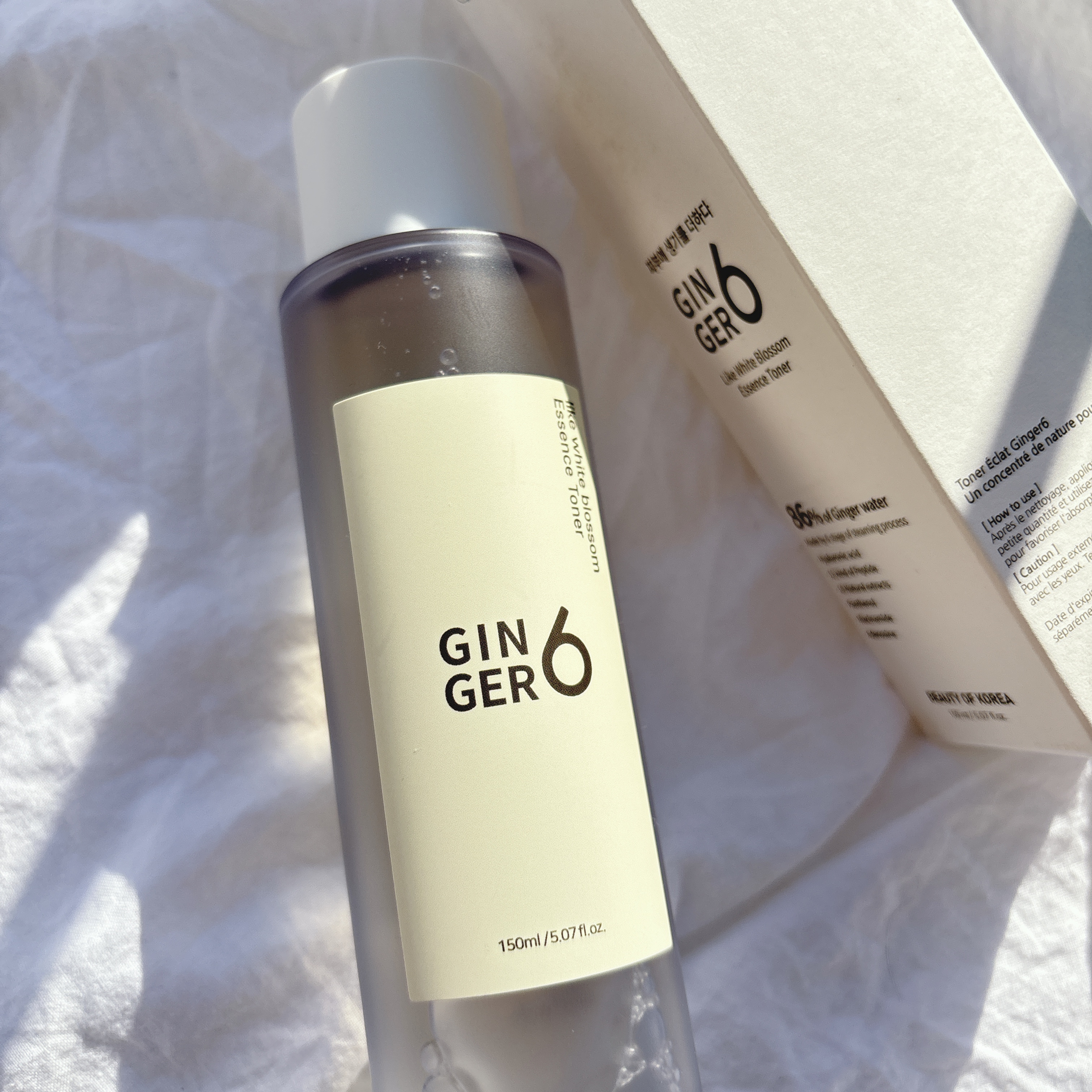 ライク ホワイト ブロッサム エッセンス トナー /GINGER6/化粧水を使ったクチコミ（3枚目）