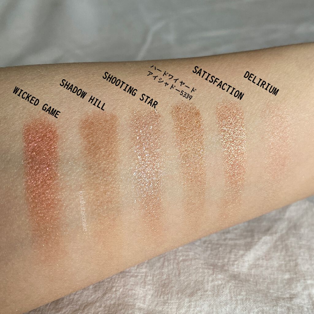 ナーズイスト ウォンテッド ミニアイシャドーパレット/NARS/アイシャドウパレットを使ったクチコミ(2枚目)