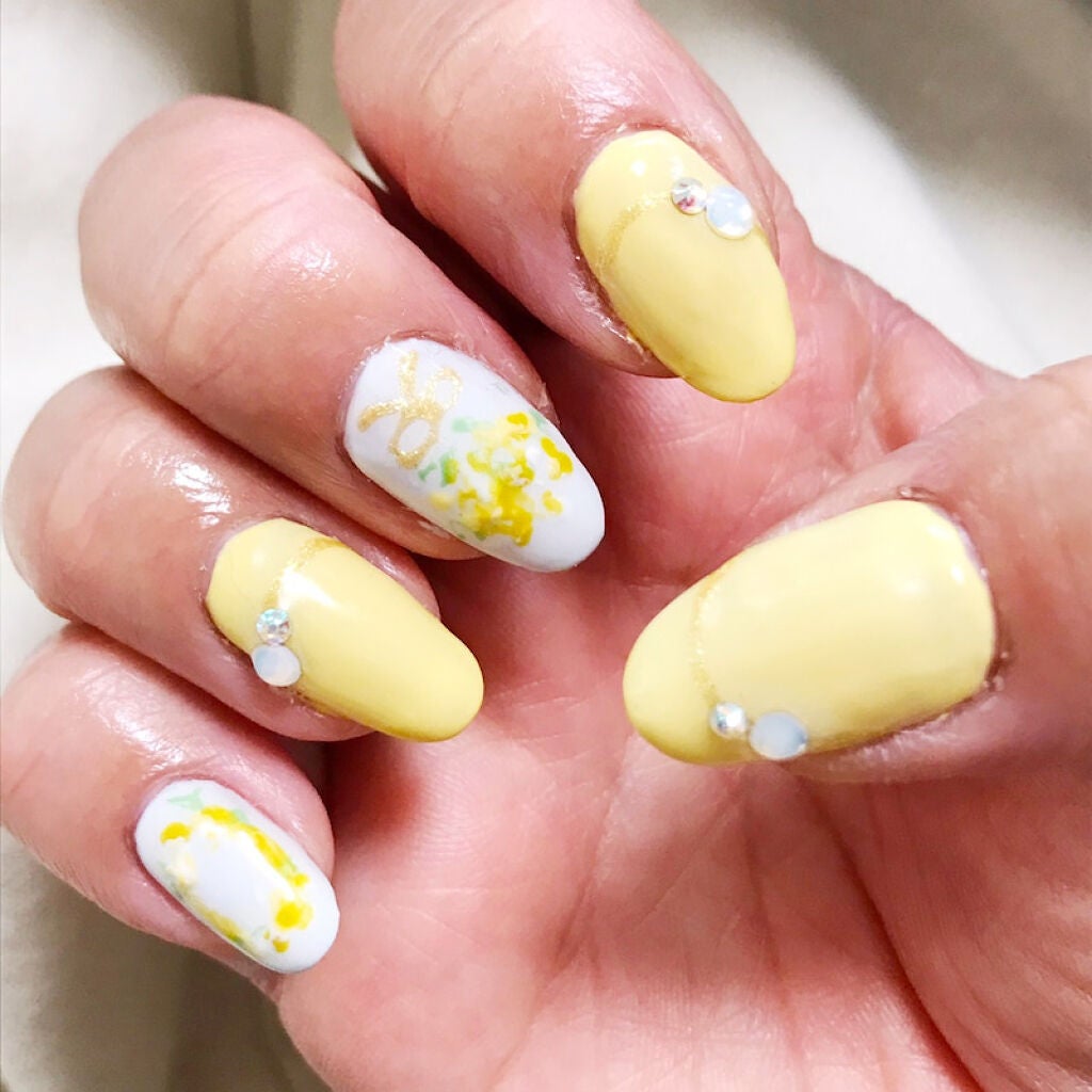 ジェルネイル(ライト対応)/セリア/ジェルネイルを使ったクチコミ(2枚目)