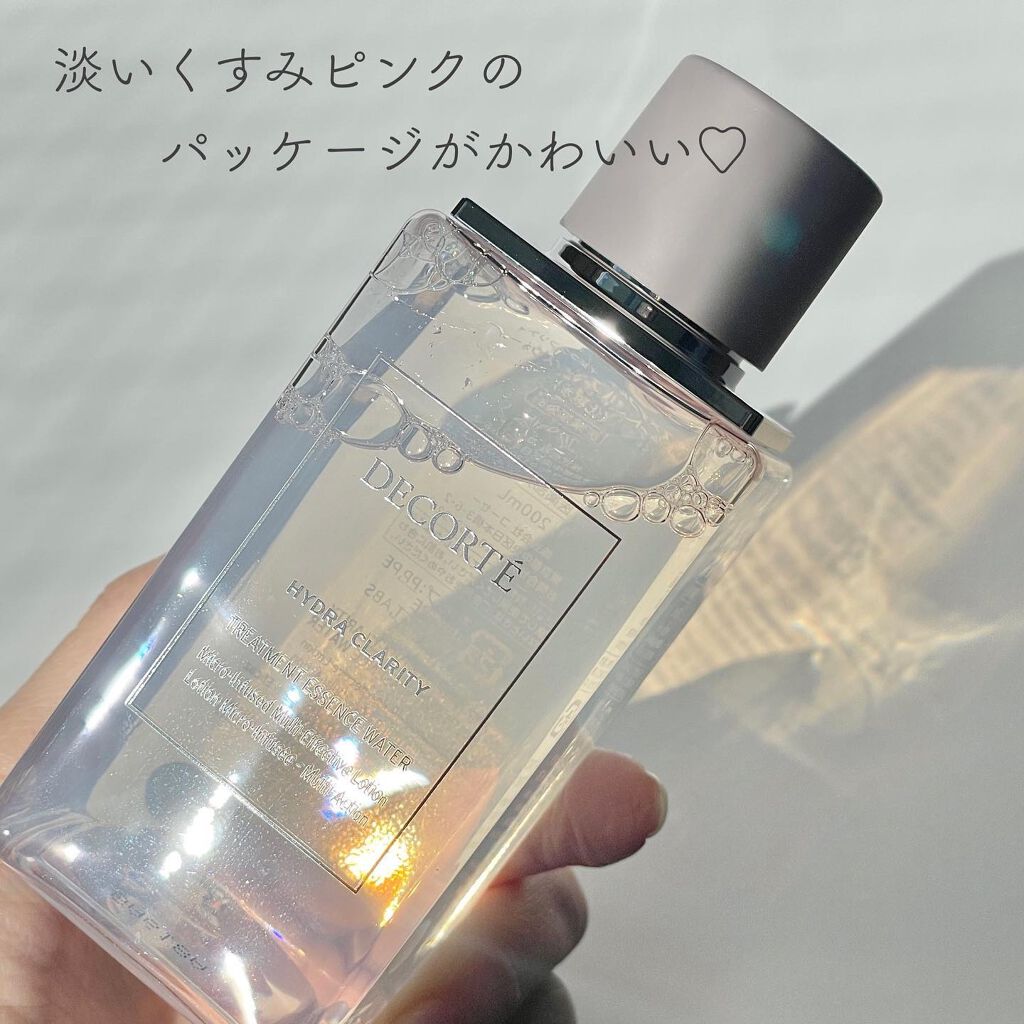 イドラクラリティ 薬用 トリートメント エッセンス ウォーター/DECORTÉ/化粧水を使ったクチコミ(3枚目)